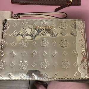 Gold Michael Kors wristlet
